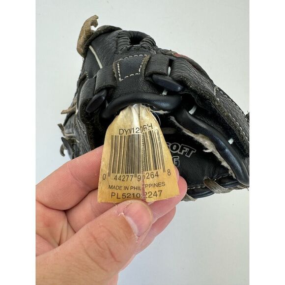Louisville Slugger Men's Softball Leather Baseball Glove Mitt Genesis 1884 Black - Picture 6 of 7